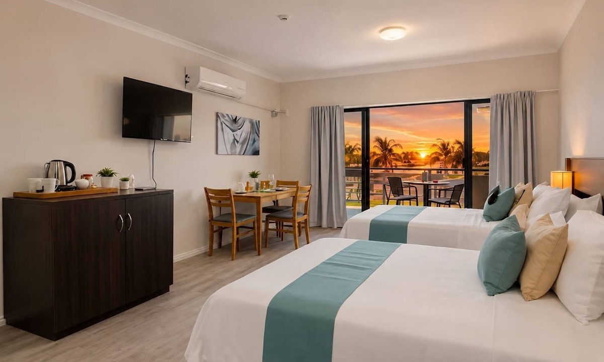 South Townsville Apartment | Anchorage Escape Townsville | Central Location & Marina Views