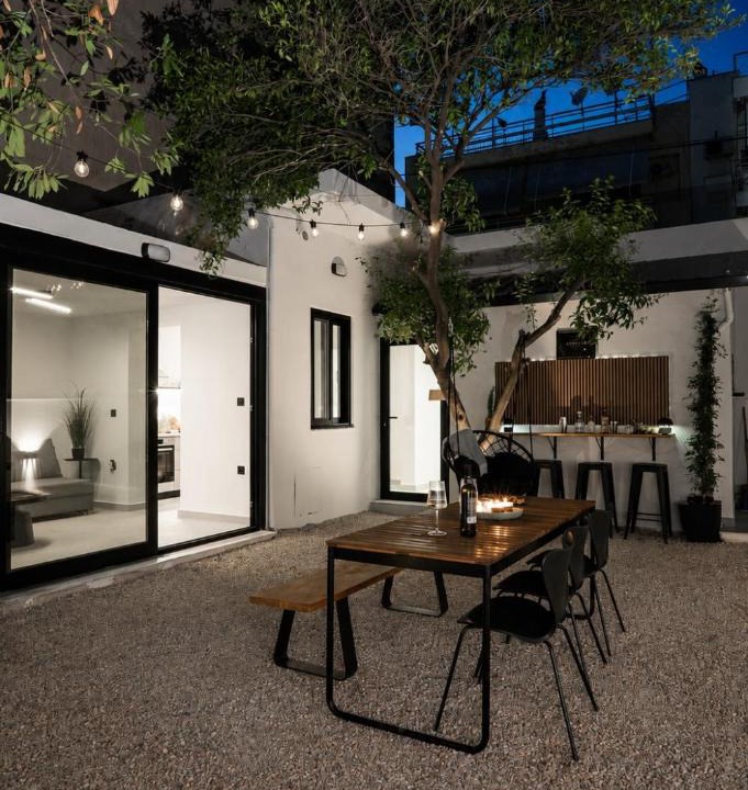 Keratsinion House | Athelio Boutique Home with Private Garden Near Port