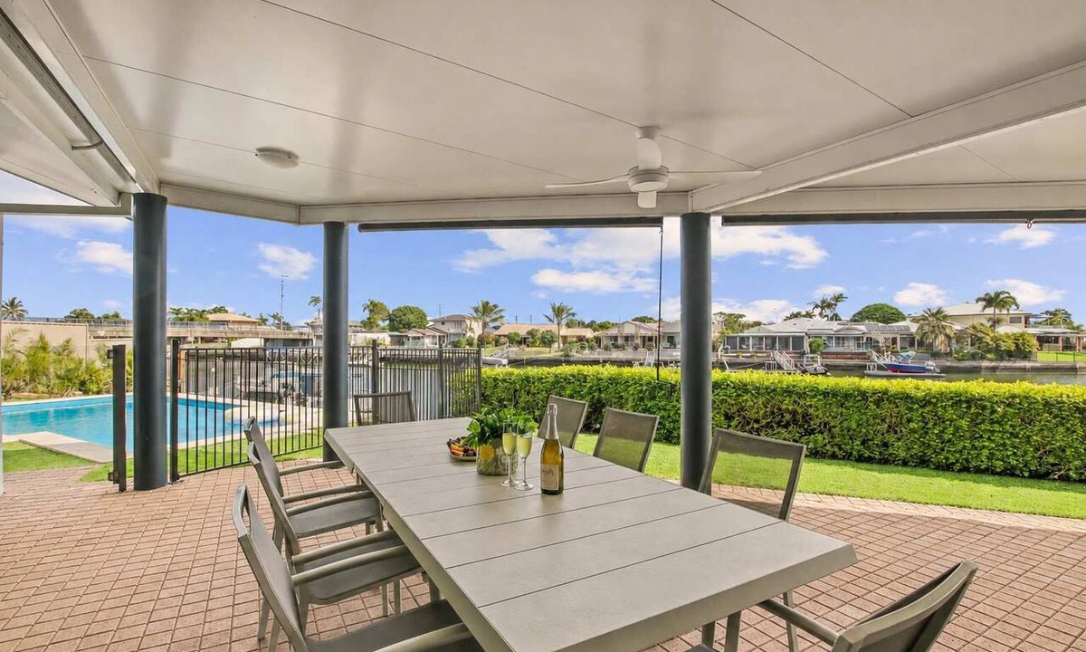 Banksia Beach House | Bribie Waterfront Retreat - Pontoon, Pool & Kayaks