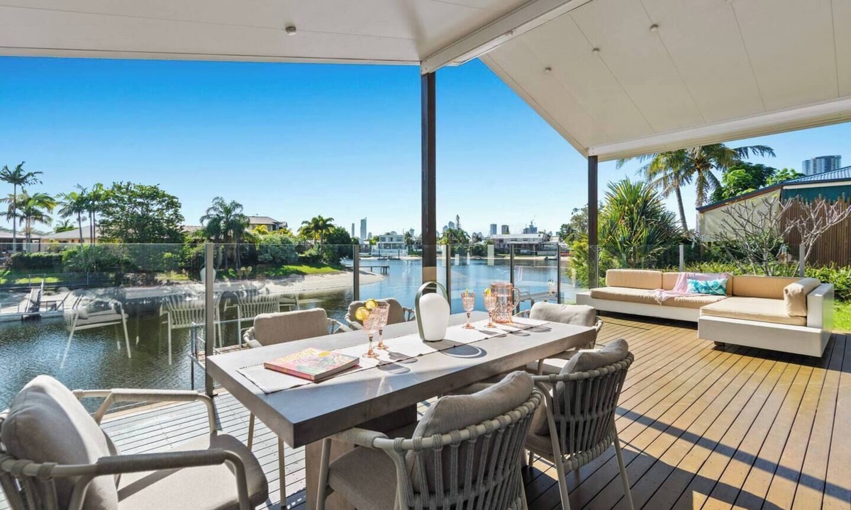 Broadbeach Waters House | Canal Sanctuary Waterside Living with Pool and Jetty