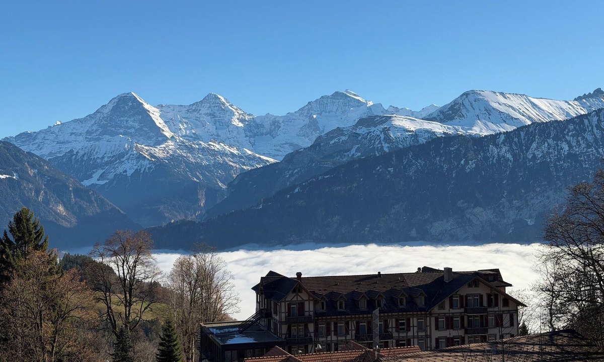 Beatenberg Apartment | Chalet Heide - Holiday apartment for 4 with fantastic alpine views in Beatenberg
