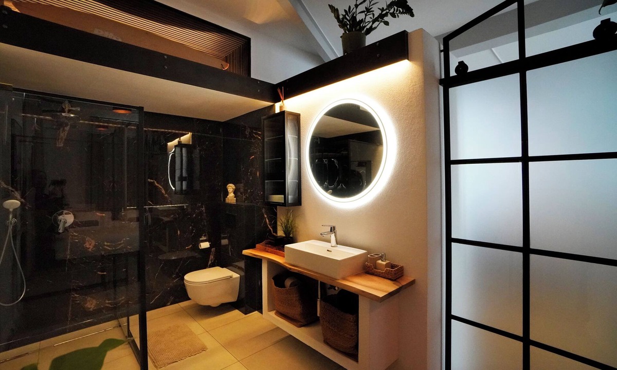 Boswil Apartment | Loft apartment in industrial design, 43 m², high-quality furnishings, close to the train station