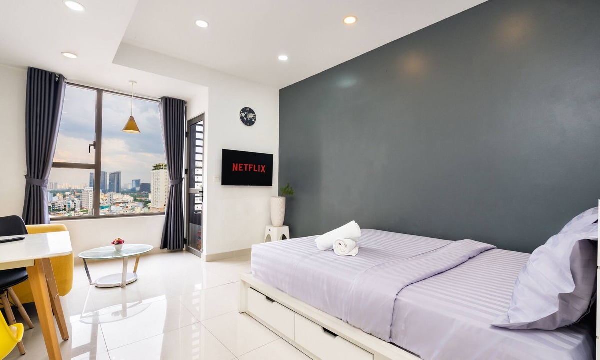 District 4 Apartment | RiverGate - Studio RiverView - Near Bui Vien Street - Ho Chi Minh Downtown