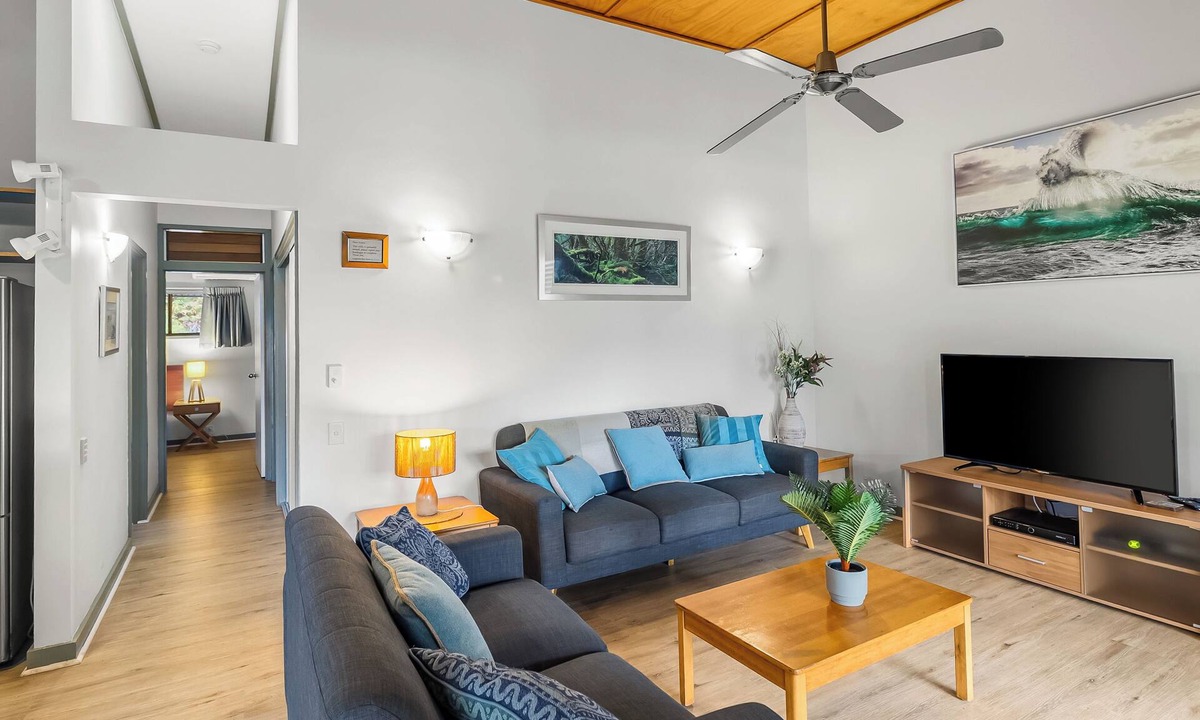 Fraser Island Apartment | Sensational Satinay Villa 633. Peaceful natural retreat with sea view.