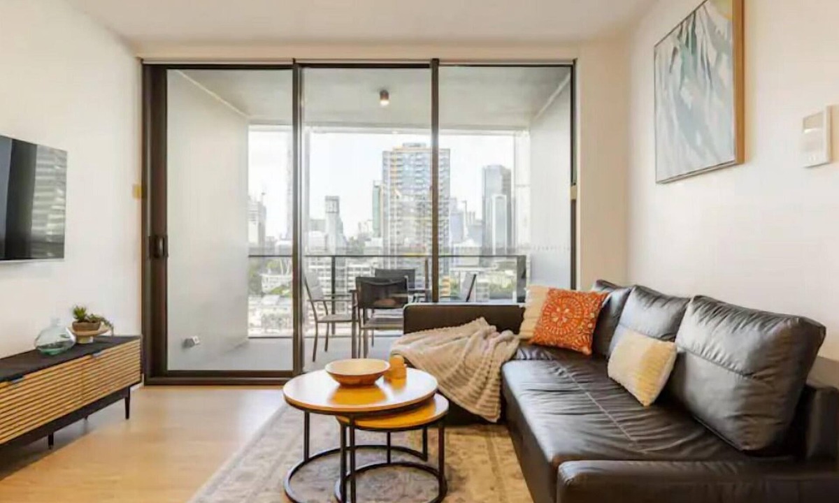 South Brisbane Apartment | Spectacular views, king bd + single bed & parking