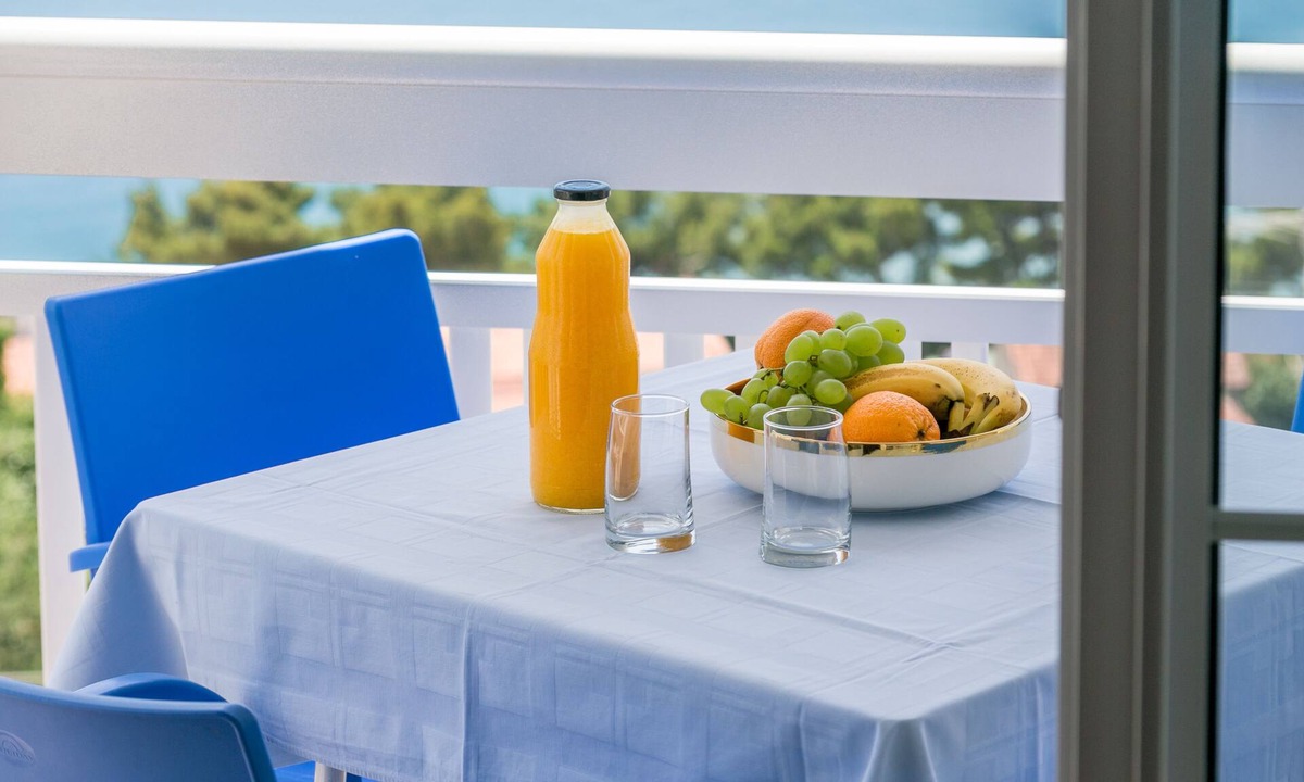 Podaca Apartment | Studio flat with terrace and sea view Podaca, Makarska (AS-6736-a)