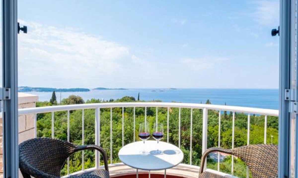 Plat Apartment | Villa Panorama Dubrovnik - Comfort One Bedroom Apartment with Balcony &sea View