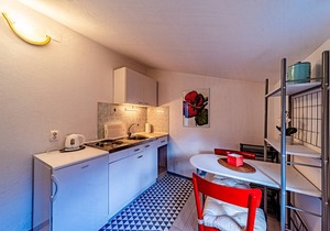 17 m² Studio flat ∙ 1 bedroom ∙ 2 guests