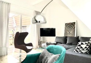 Das Stader Loft mit Sonnenbalkon in Stade