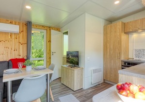 Experience a real Tiny House vacation close to nature at Camping Park Wemding! in Wemding