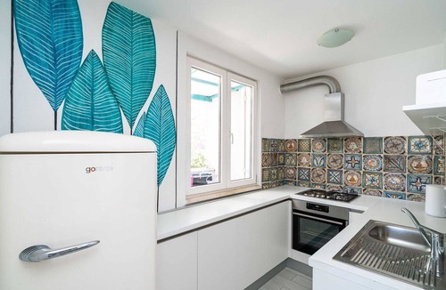 Gruz Apartment | Apartment Radovan - One-Bedroom Apartment with Balcony and Sea View