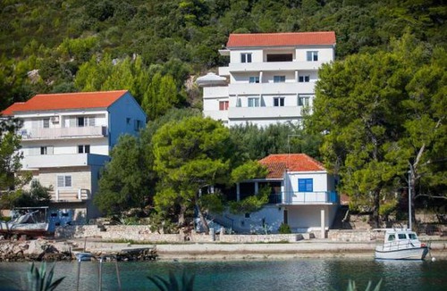 Pasadur Apartment | Apartments Bruna Lastovo-Standard One Bedroom Apartment with Balcony and Sea View-Crveni