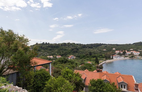 Kolocep Island Apartment | Apartments Miskovic - Studio Apartment with Balcony and Sea View (East)
