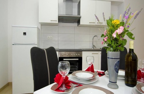 Orebic Apartment | Apartments Vesela - One Bedroom Apartment with Balcony and Sea View