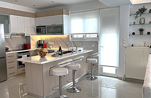 Palaio Faliro Apartment | Athens Penthouse View ACROPOLIS/Sea Huge Terrace Entire Floor yours