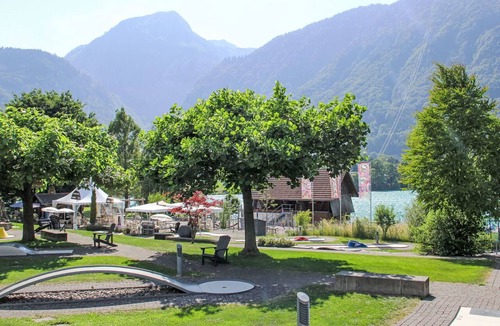 Lungern Apartment | Beautiful apartment for 6 guests with WIFI, patio and panoramic view