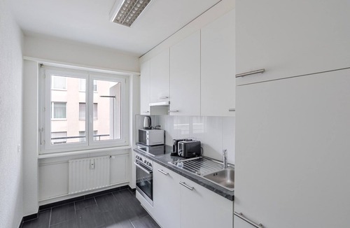 Clara Apartment | Blueground | Clara, balcony, nr Basel Minster