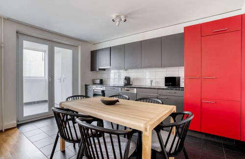 Klybeck Apartment | Clean Klybeck 3BR w/Elevator & W/D, near River, by Blueground