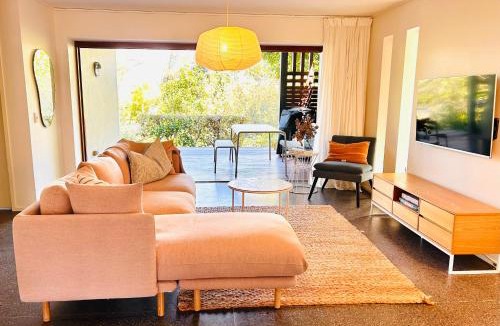 Twin Waters Apartment | Cosy Apartment at North Shore Village Twin Waters - Private Garden - 2 Min Walk to Beach & River