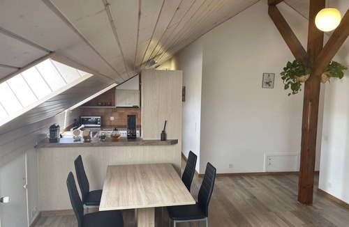 Porrentruy Apartment | Cosy apartment for 4 people with WIFI, TV and balcony