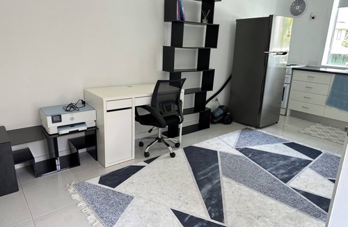 Busby Apartment | Cozy and private one bedroom studio with double bed for couples or single