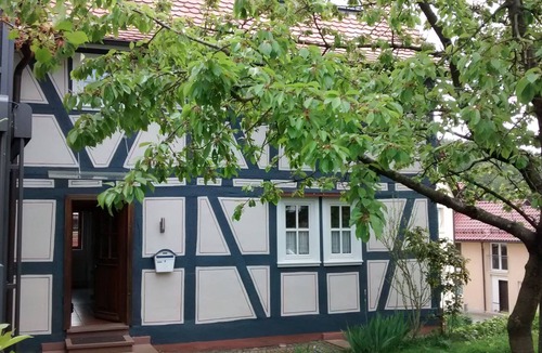 Krombach House | Franconian half-timbered house for 5 people