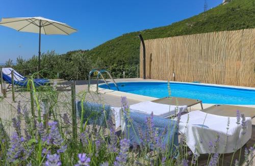 Solin House | Holiday Home Rupotina with a large yard, pool and a beautiful view