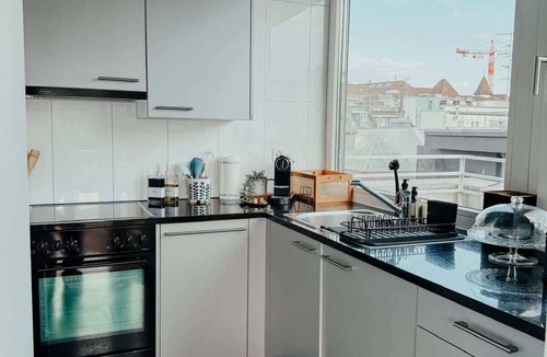Basel City Centre Apartment | Just Sunny - Rooftop, Balcony, 3 min to Old Town