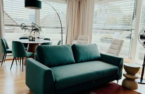 Basel City Centre Apartment | Just Sunny - Rooftop, Balcony, 3 min to Old Town