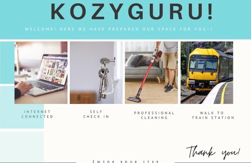 Bankstown Apartment | KozyGuru | Bankstown | Modern Retreat Near Station