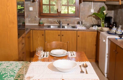 Ormos Agiou Ioannou House | Marin Holiday: Mountain retreat with easy beach access. Cozy home 1.5km from sea