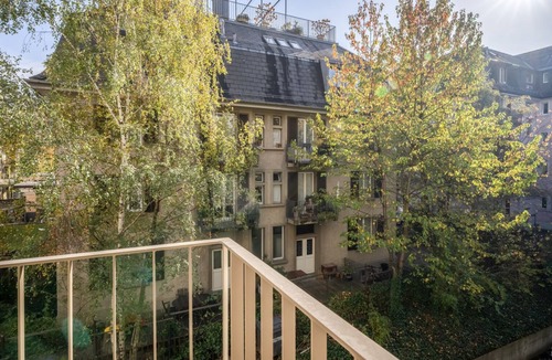 Sihlfeld Apartment | Roomy Wiedikon 1.5 Room w/Storage & W/D, 1 min to Market, by Blueground