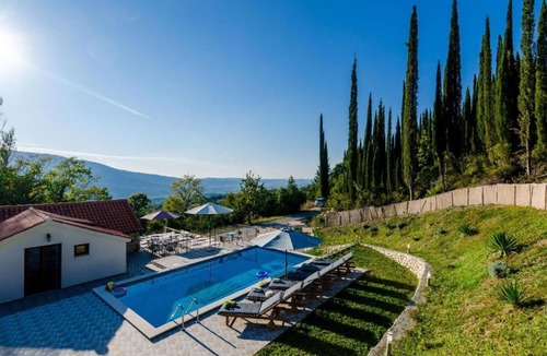 Vodovađa Villa | Rustic villa in Gruda with private pool