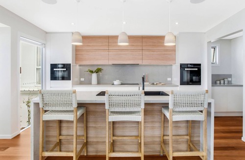 Kiama House | Salt n Sol - coastal split-level home with pool, alfresco dining, and breathtaking Kiama ocean views