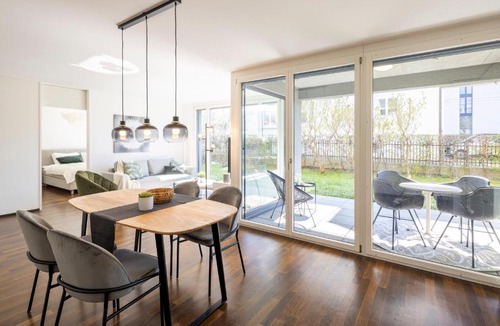 Dietikon District Apartment | STAYY Green Oasis Premium Apartment - Garden Terrace free parking 20' to Zurich