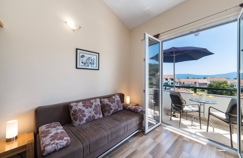 Drvenik Apartment | Studio flat with balcony and sea view Drvenik Donja vala, Makarska (AS-9654-b)
