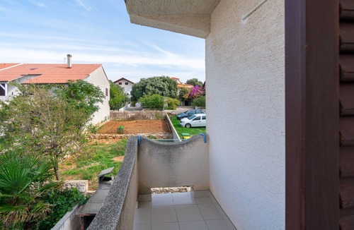 Mandre Apartment | Studio flat with balcony Mandre, Pag (AS-3084-a)