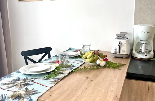 Papeete Apartment | Studio Hanalei City, brand new in the center of Papeete, WiFi -Netflix -A/C