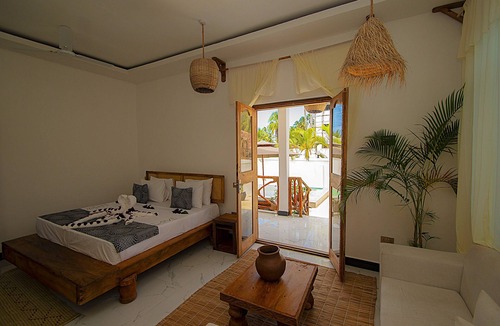 Kiwengwa House | Villa with two double master suites, a private pool, and an exclusive beach area