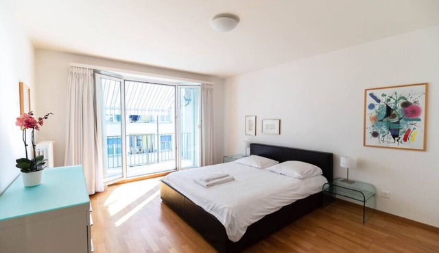 2 BR apartment near the lake/city center (D2)