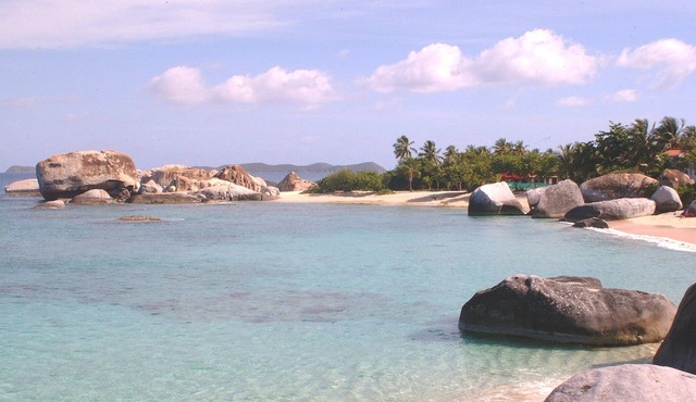 3 Min. Walk to Spring Bay. ~ The Baths Fully AC'd. 1 Bedroom Garden Apartment.