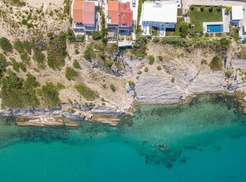 A White Cliffside Studio in Pag