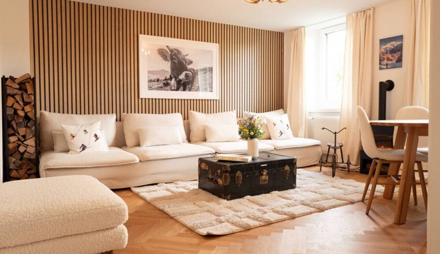 Alpine 3-BR with fireplace near ETH · Kreis 6