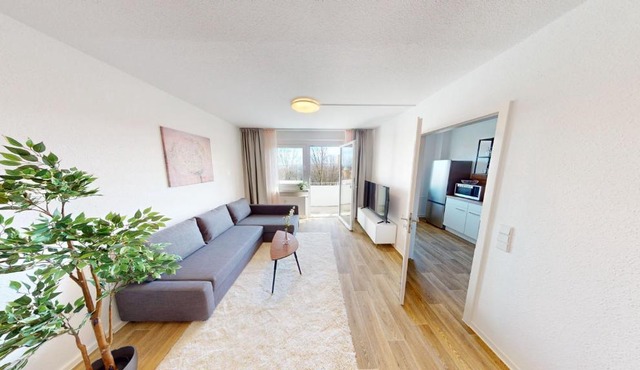 Apartment mit bodengleicher Dusche, 170m bis zur Haltestelle Linie 5, WLAN in Chemnitz