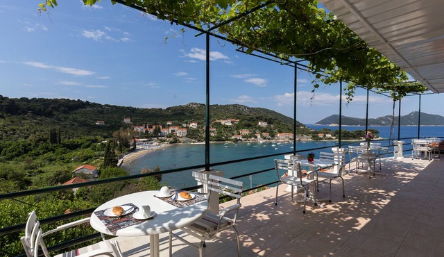 Apartments Miskovic - Studio Apartment with Balcony and Sea View (East)