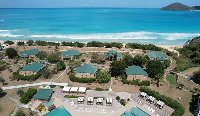 Beachfront Bliss: Cozy 1-Bed Apartment at Lambert Beach, BVI in Lambert Beach