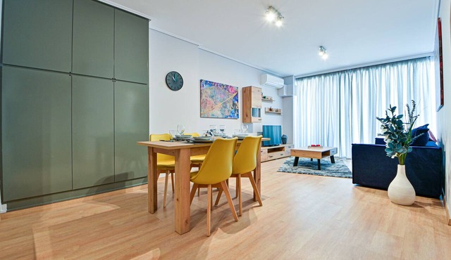 Beautiful new apartment 5 min from Piraeus Port (Sp A2)