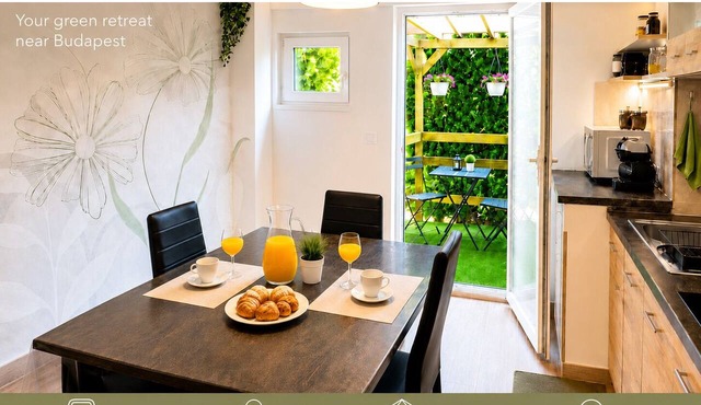 BnB37 NewApt | Free Gated CCTV Parking | Terrace | Self Check-In | Near Budapest