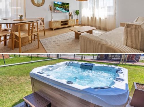 Boho Apt w Jacuzzi, Grill & Garden in Modra