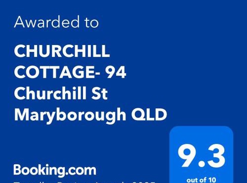 CHURCHILL COTTAGE- 94 Churchill St Maryborough QLD